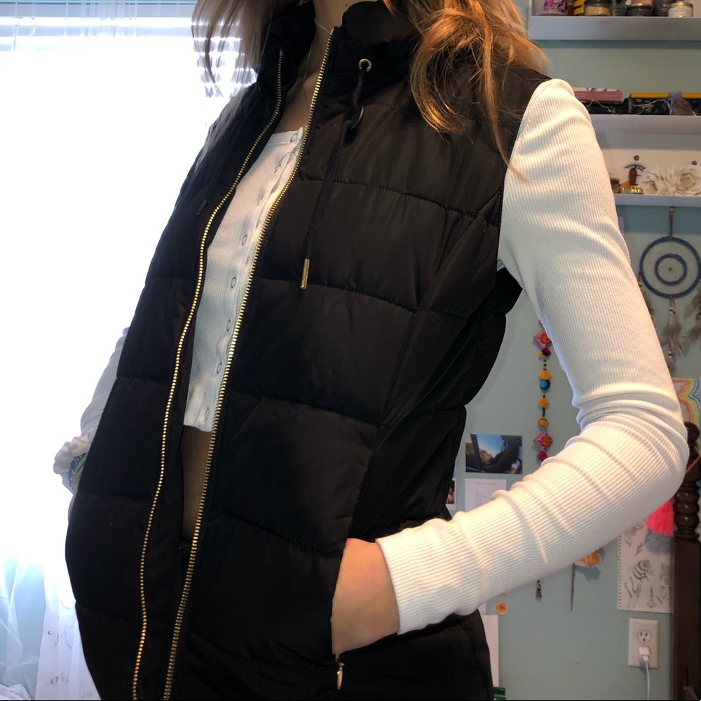 calvin klein puffer vest